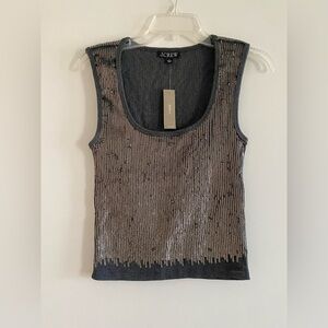 J.Crew Sequin Vintage Tank